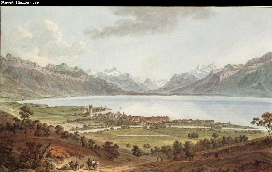 Johann Ludwig Aberli Seen Vevey